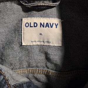 Old Navy XL Denim Jacket - Light Blue